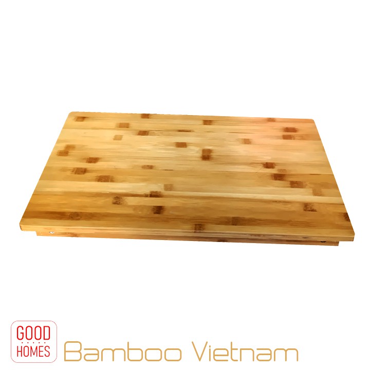 Bàn học gấp gọn bằng tre tự nhiên 60x40x26 cm - bàn xếp gỗ tre đa năng cao cấp xuất khẩu [TABLIX-03]