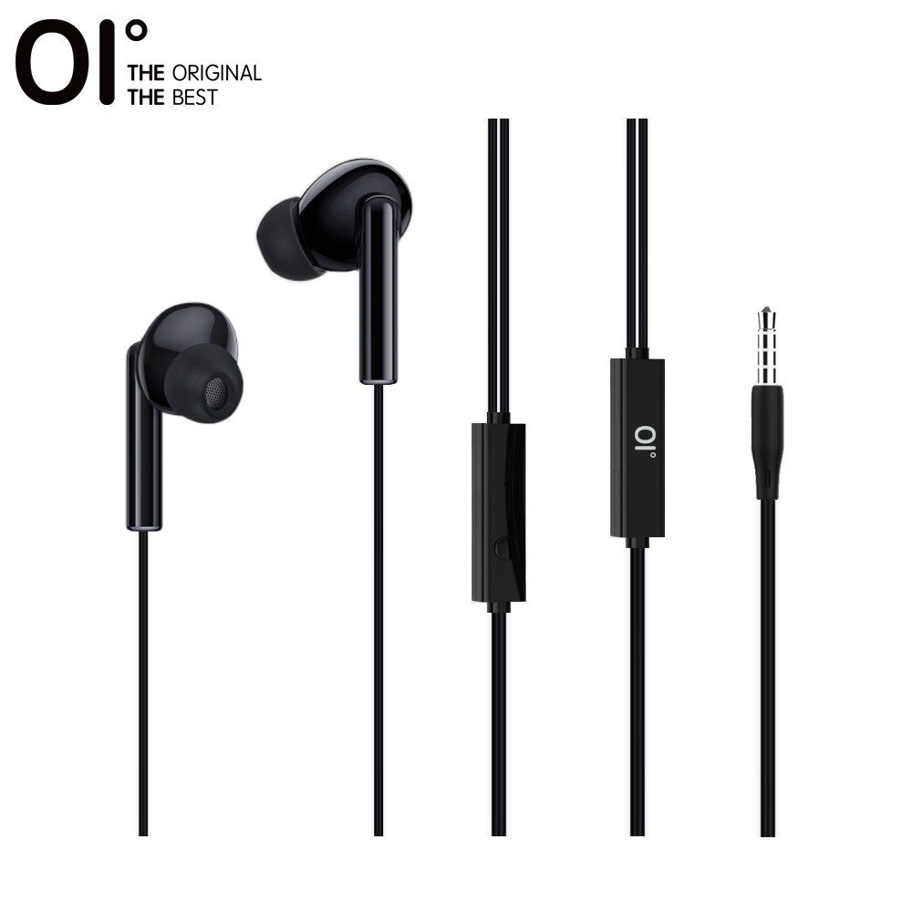Tai nghe nhét tai OI J7 có dây chống tiếng ồn âm thanh HIFI có mic HD thumbnail