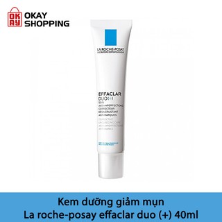 Kem dưỡng giảm mụn La roche-posay effaclar duo (+) 40ml