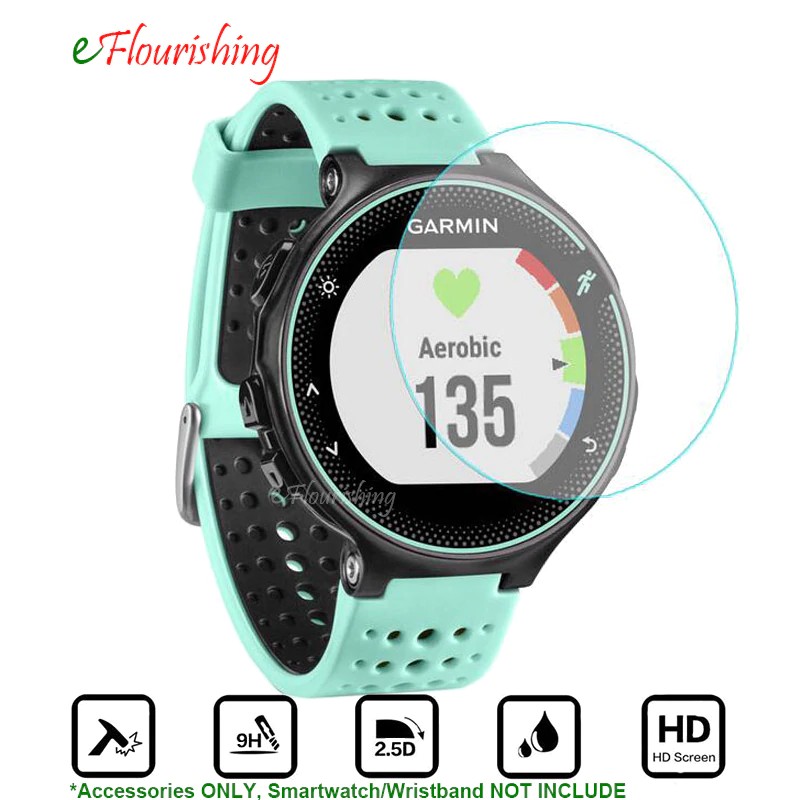 Kính cường lực bảo vệ màn hình cho đồng hồ thông minh Garmin Forerunner 235lite / 235 fr235 Lite