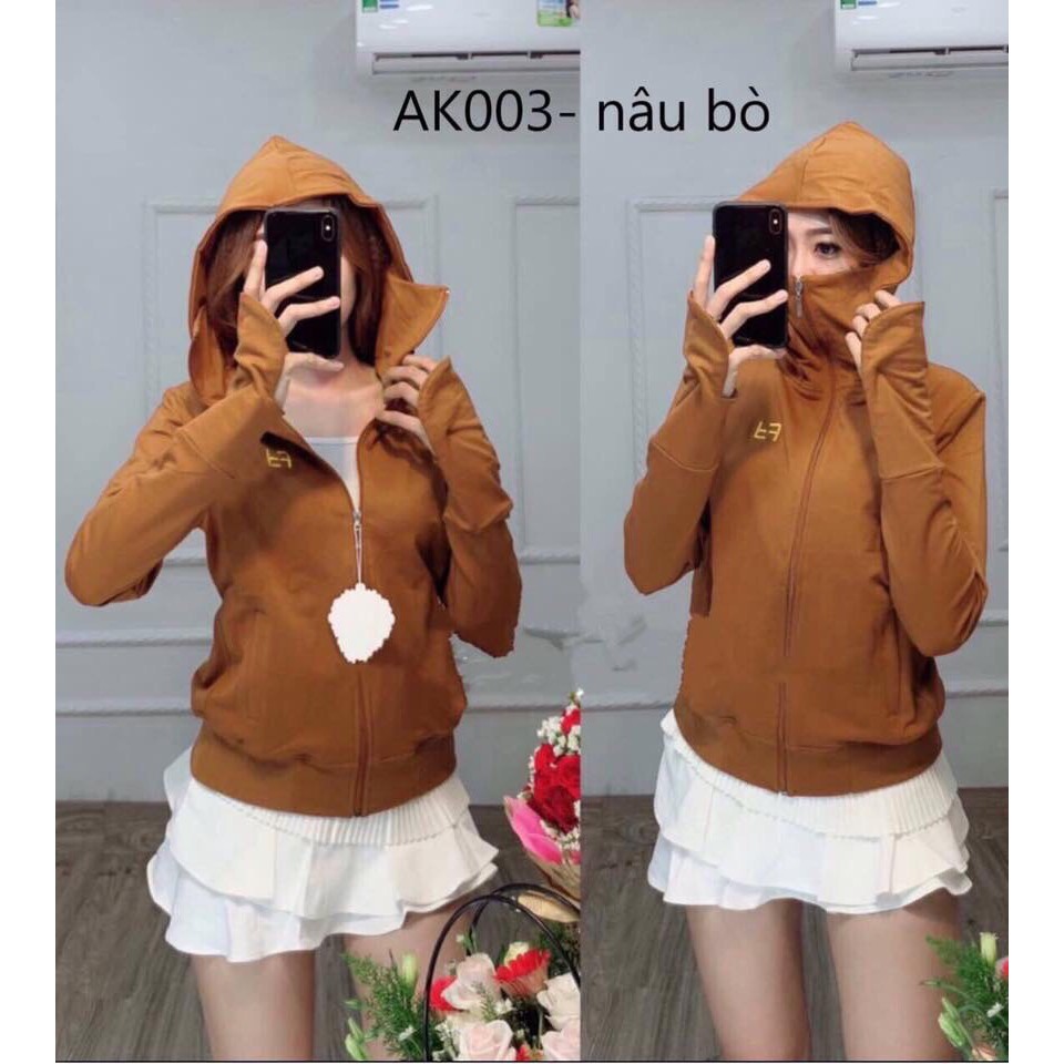 Áo khoác da cá vải bao đẹp