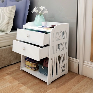 Tủ kệ đầu Giường Gỗ Nhựa PVC Cao Cấp Lắp Ghép Tiện Lợi FUMO SP029-SP030