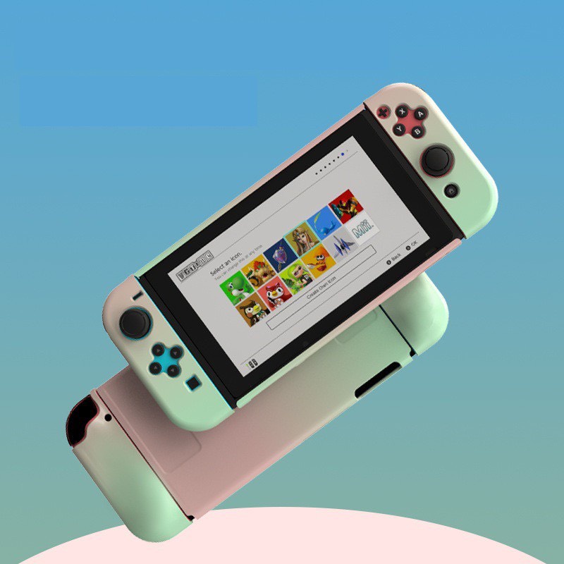 Ốp Lưng Bảo Vệ Toàn Máy Nintendo Switch V2 Nhiều Mẫu