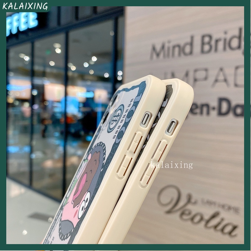 Ốp Điện Thoại Mềm Hình Vuông Bảo Vệ Ống Kính Máy Ảnh Cho iPhone 13 / 12 / 11 Pro Max 12Mini 13Mini Xs Max XR