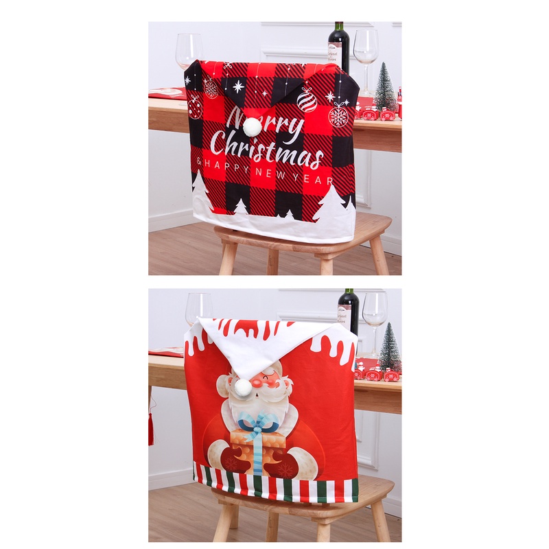 Vỏ Bọc Ghế Ngồi Hai Mặt In Họa Tiết Giáng Sinh Sáng Tạo