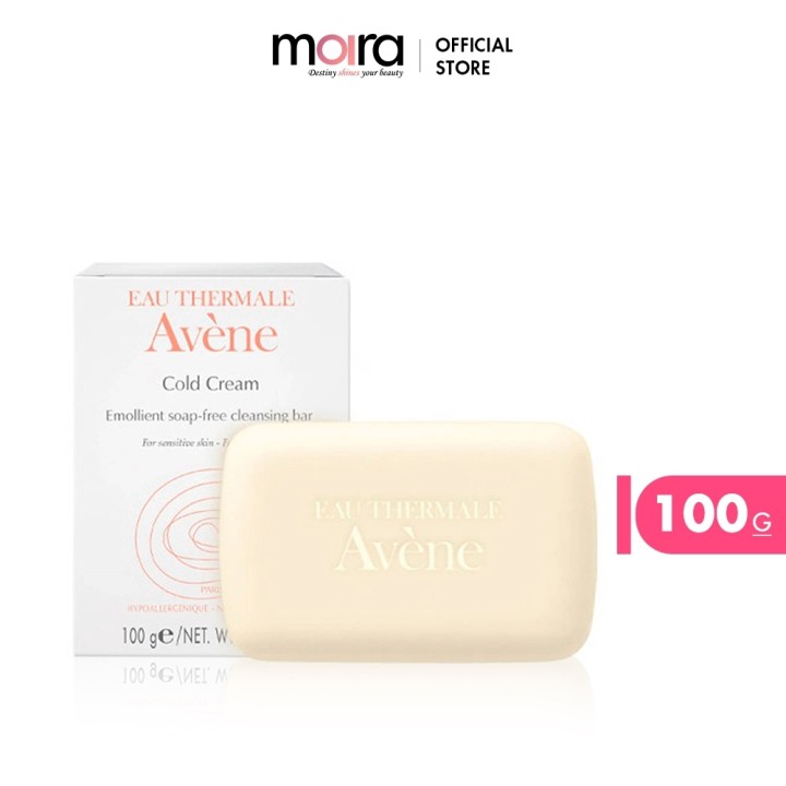 Thanh kem tắm Avène Cold Cream Cleansing Bar 100G