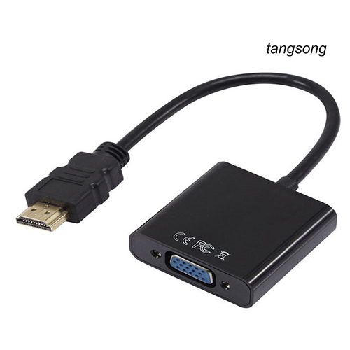 Cáp Chuyển Đổi Ts-1080P Hdmi-Compatible Male Sang Vga Hd