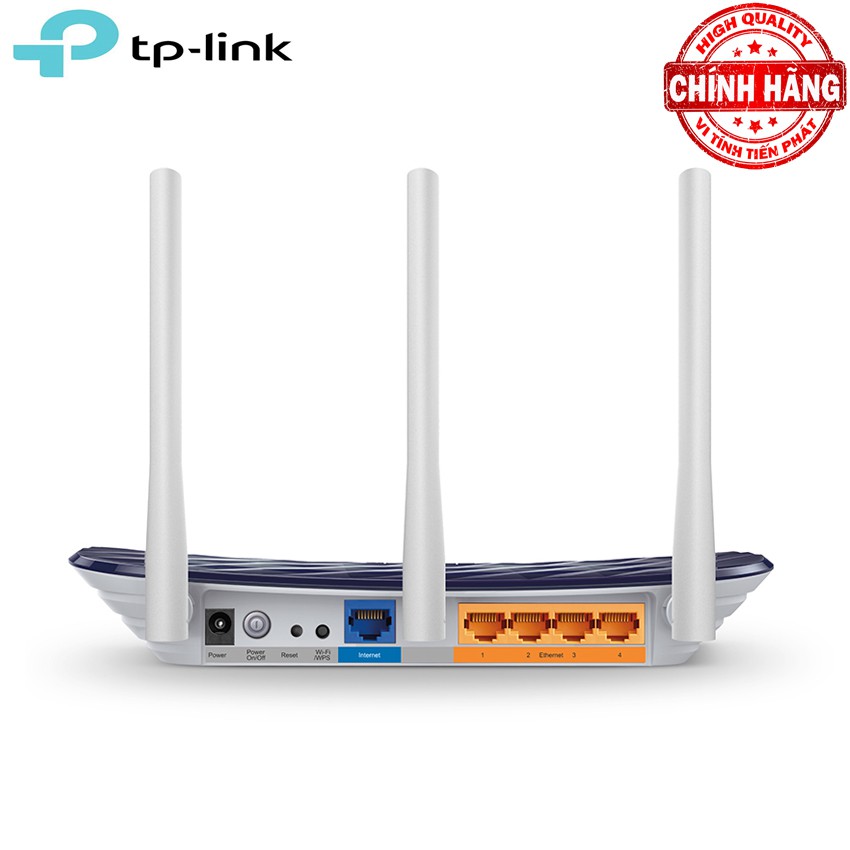 Bộ Phát Router WiFi Băng Tần Kép TP-Link AC750 - Archer C20 ( với băng tần 2.4Ghz và 5Ghz - 733Mbps )