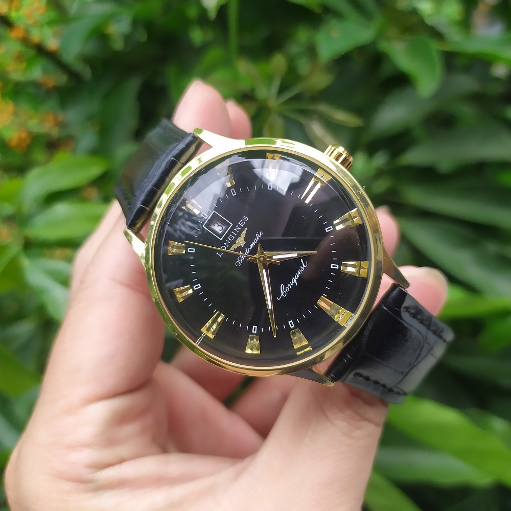 Đồng hồ nam Longgines dây da cao cấp | BigBuy360 - bigbuy360.vn