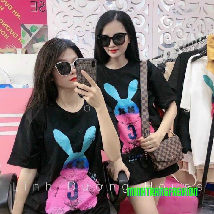 [FREESHIP] Áo Thun Tay Lỡ Cực chất Unisex Hình In Bad Rabbit Form Rộng | BigBuy360 - bigbuy360.vn