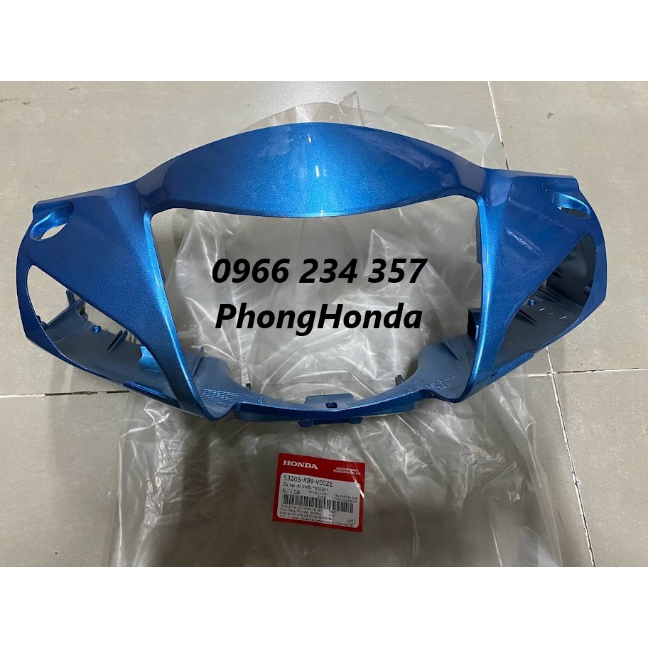 Bàn thờ , ốp đầu đèn wave alpha 110 2017 - 2021 chính hãng honda