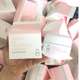 Kem dưỡng da white in whipping cream g9 skin.