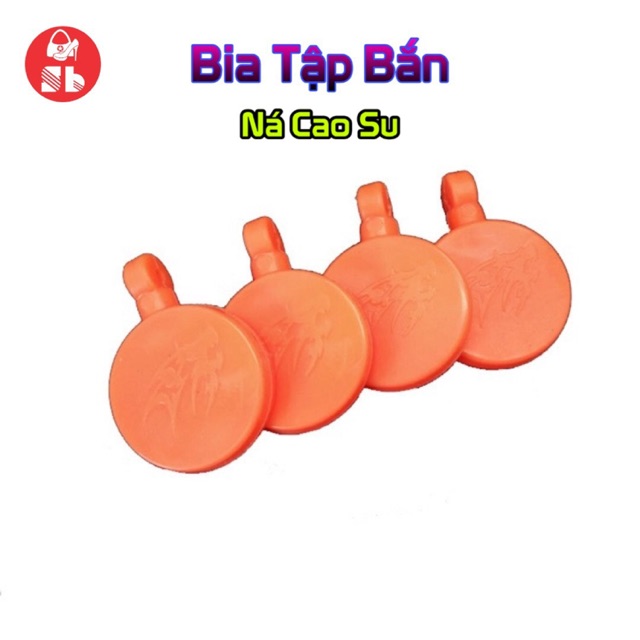 Bia tập bắn bằng nhựa dẻo cho ná cao su