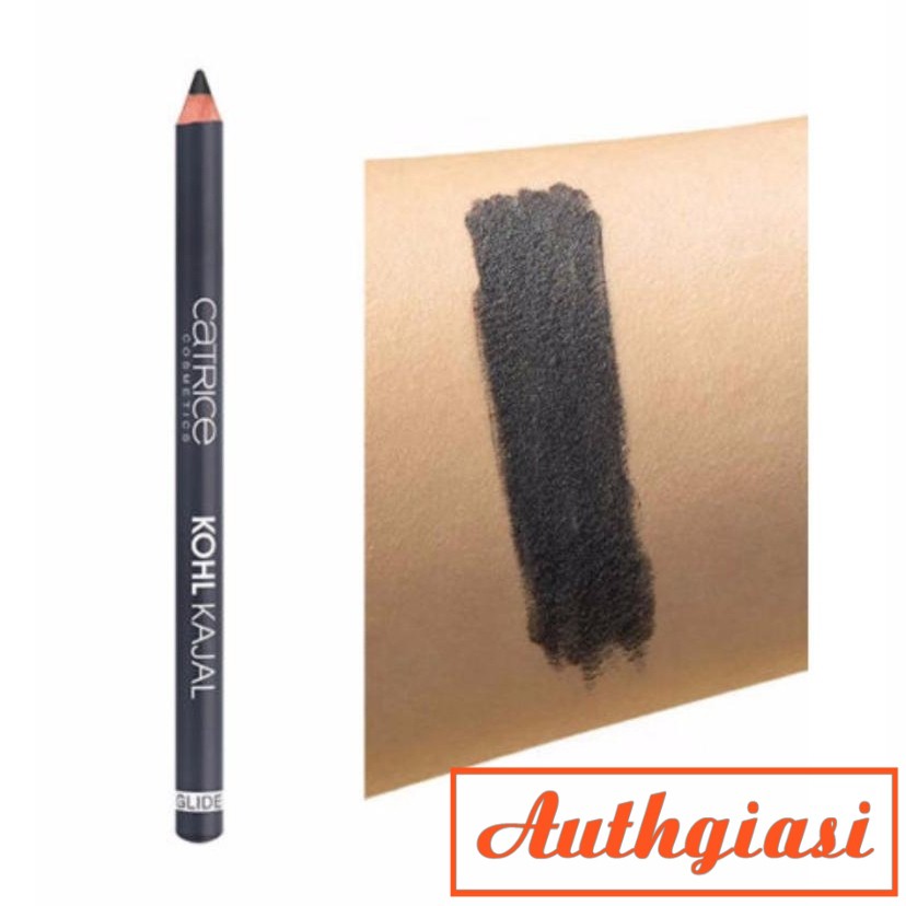Chì kẻ mắt Catrice đen Kohl Kajal 010 Ultra Black màu đen và 040 White trắng