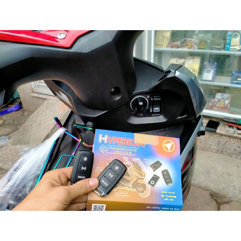 Full bộ smartkey kết hợp HYPERION 2chia có chống cướp