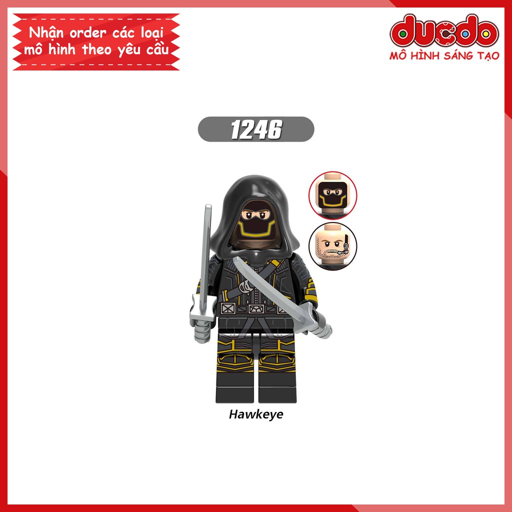 Minifigures siêu anh hùng End Game - Đồ chơi Lắp ghép Xếp hình Mô hình Mini Iron Man EndGame Xinh 0256