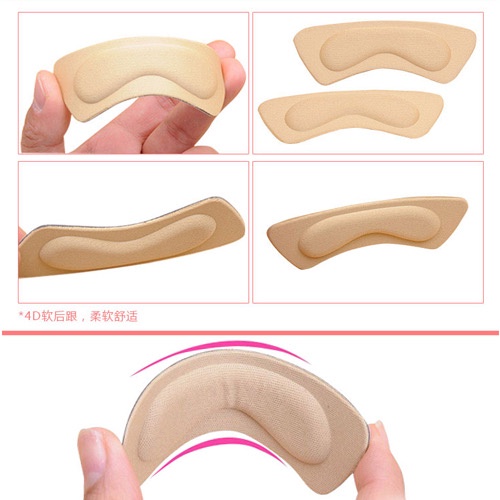 Miếng Dán Gót Giày Bằng Xốp Vô Hình Chống Mòn Có Thể Điều Chỉnh Kích Thước Qiaoyiluo Phong Cách Mới
