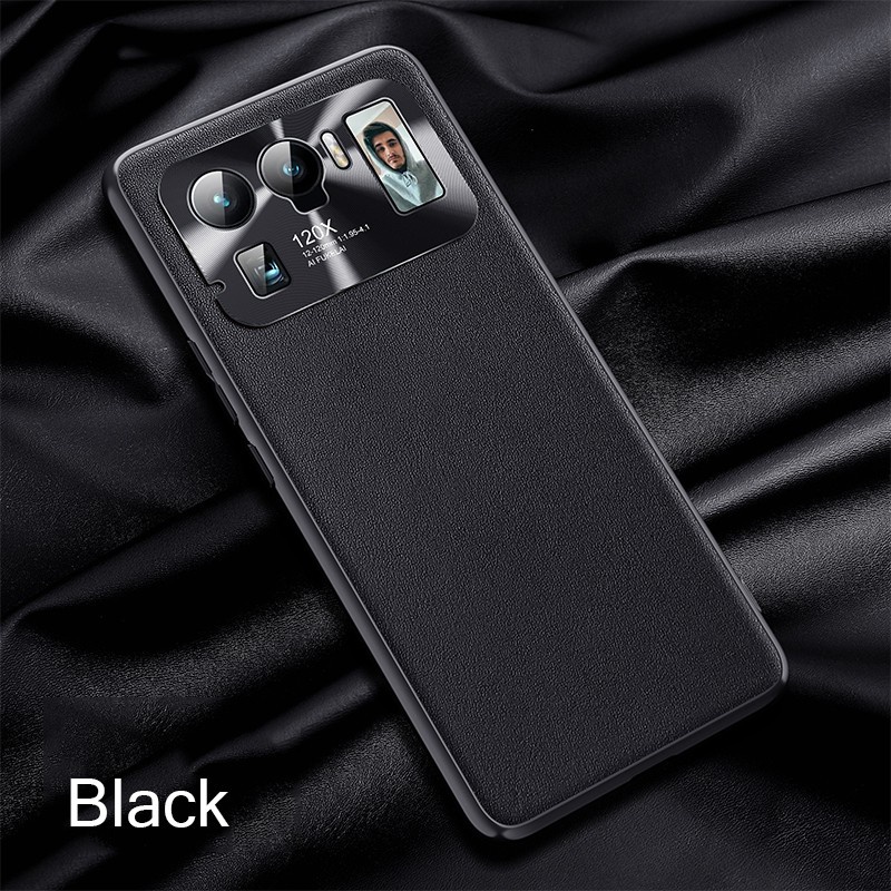 Ốp điện thoại da mềm siêu mỏng chống sốc bảo vệ toàn diện cho Xiaomi Mi 11 Ultra