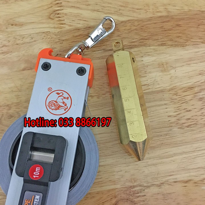 Thước đo bồn xăng dầu 5m White Steel