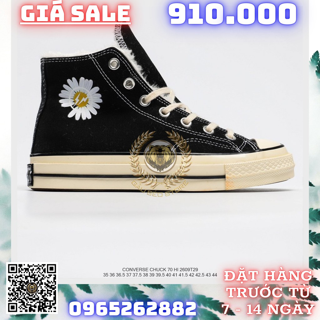 GIÀY SNEAKER MÃ SẢN PHẨM_Converse Chuck Taylor All Star 1970s Hi NHIỀU MÀU PHONG CÁCH FULLBOX + FREESHIP