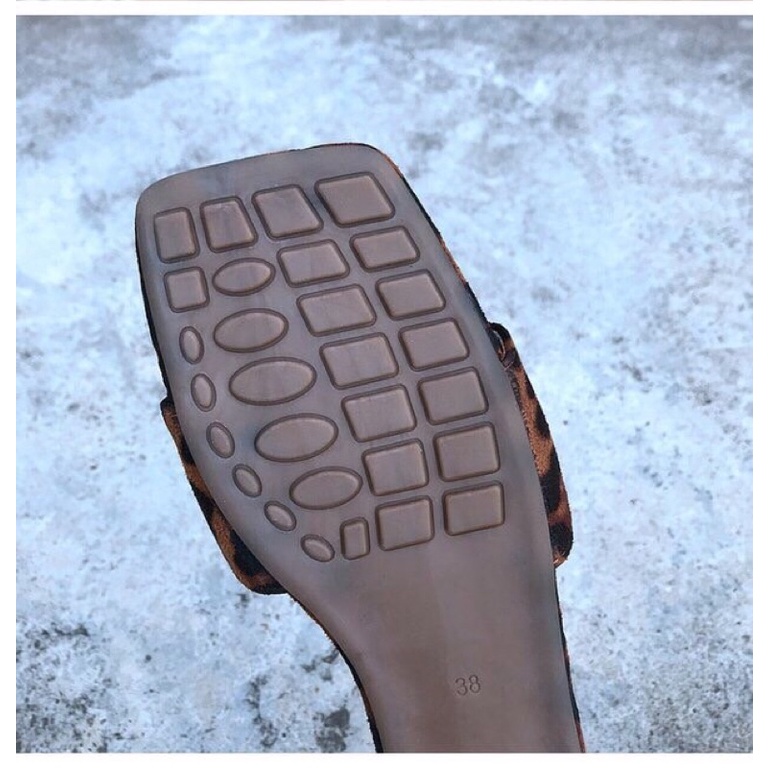 ✨💕Dép lê quai ngang da beo💕