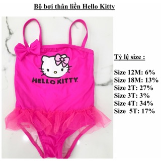 Freeship 99k tq_đồ bơi bé gái h&m, carter, hello kitty