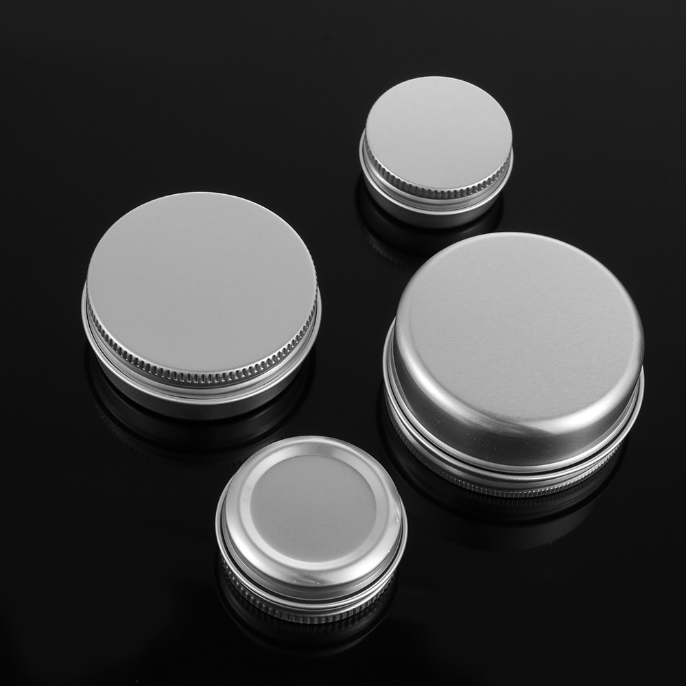 Chai Nhôm Rỗng Đựng Dầu Sáp Tiện Dụng|Hộp Thiếc Nhỏ Đựng Đồ Trang Điểm Có Thể Tái Sử Dụng