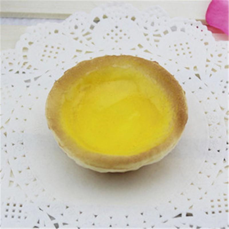 Đồ chơi nắn bóp đàn hồi giúp giảm căng thẳng hình bánh tart trứng