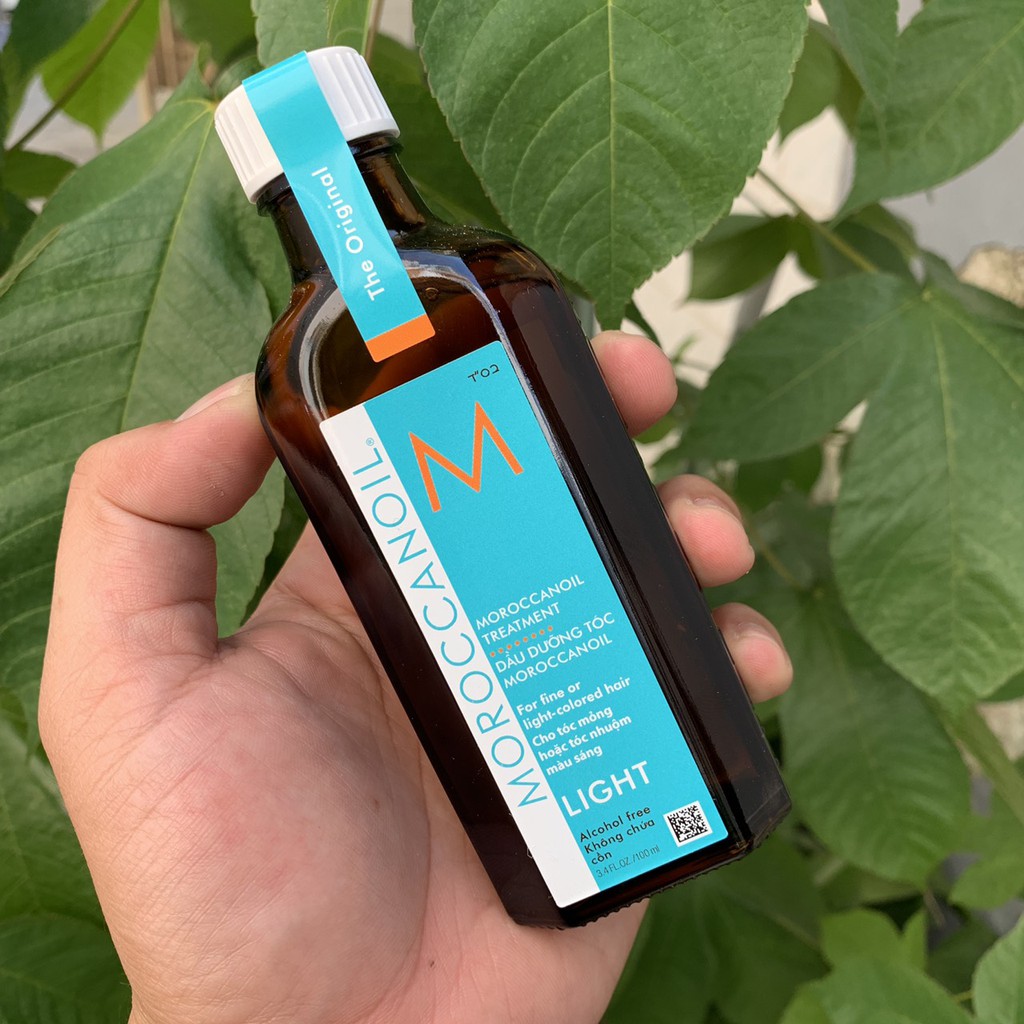 Tinh dầu dưỡng tóc sáng màu Moroccanoil Treatment - Light 100ml (For Fine or Light-Colored Hair)