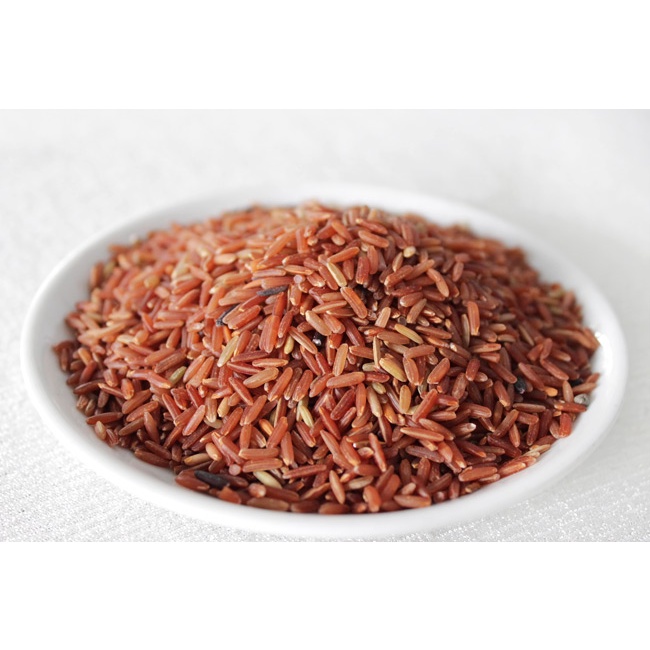 Gạo đỏ Sóc Trăng Hồ Quang Cua - túi 2kg - Gạo dành cho người tiều đường ăn kiêng giảm cân