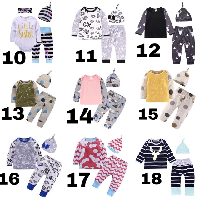 Set 3 chi tiết cho bé