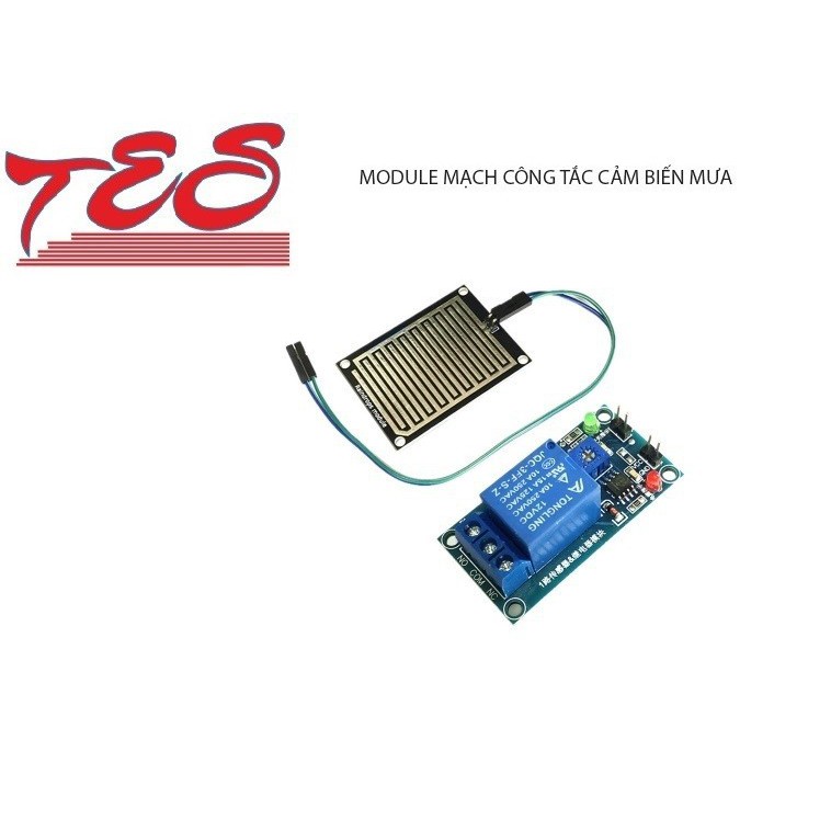 Mạch  Relay Cảm Biến Mưa