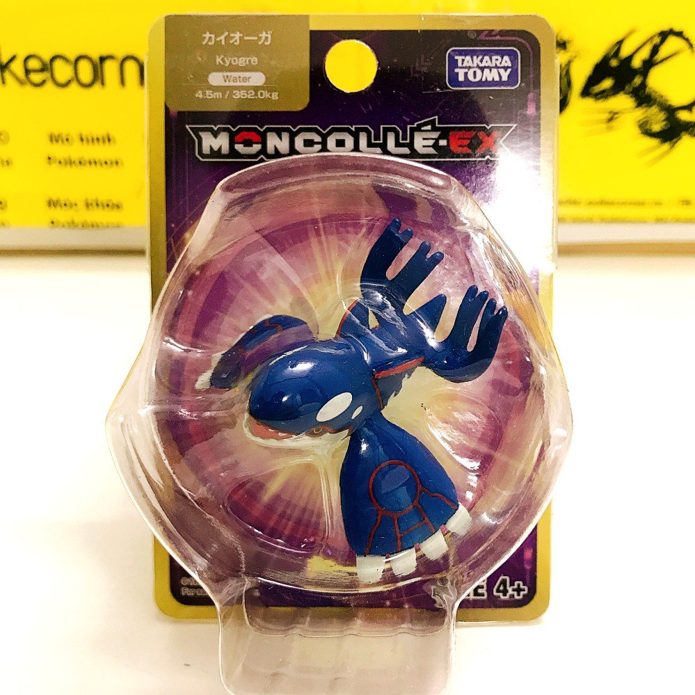 [Hiếm] Mô Hình Pokemon Kyogre của Takara TOMY Standard Size - Pokemon Figure Moncolle Shop PokeCorner