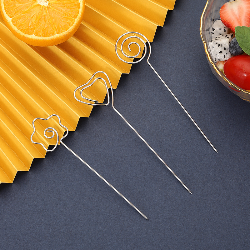 Nĩa Ăn Trái Cây Bằng Thép Không Gỉ 304