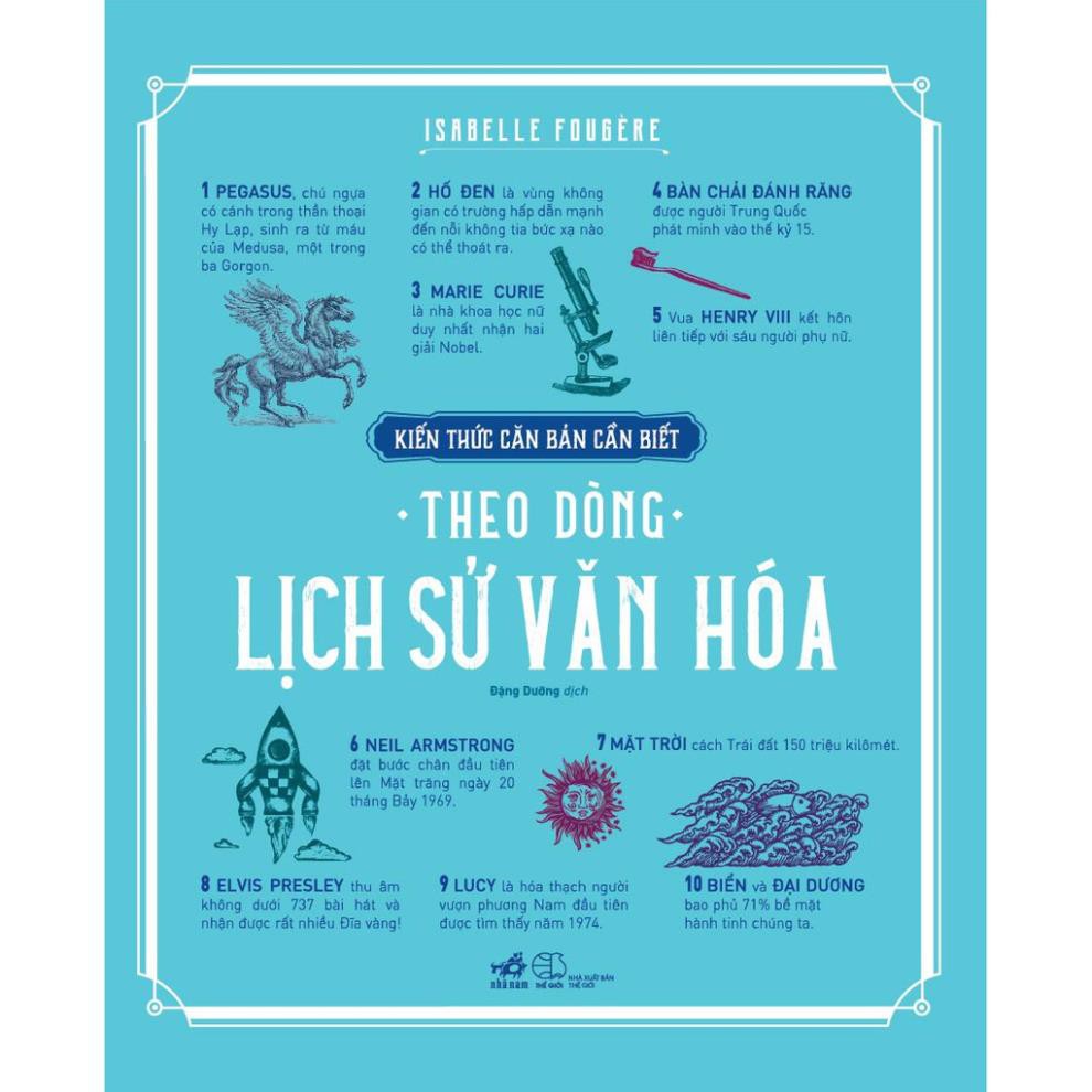 Sách - Kiến thức căn bản cần biết - Theo dòng lịch sử văn hóa [Nhã Nam]