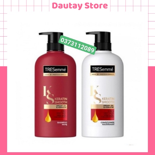 Dầu Gội Tresemme/ Dầu Xả Tresemme Thái Lan 450ml tóc vào nếp, bóng mượt chuẩn salon
