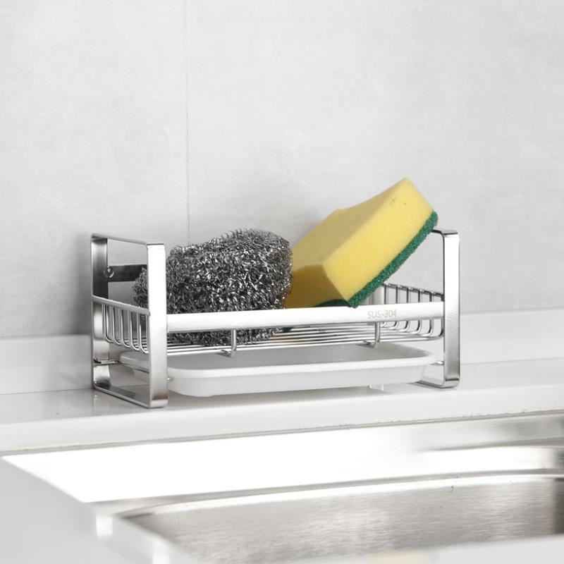kệ inox đựng miếng rửa bát đặt bàn INOHA MRB02