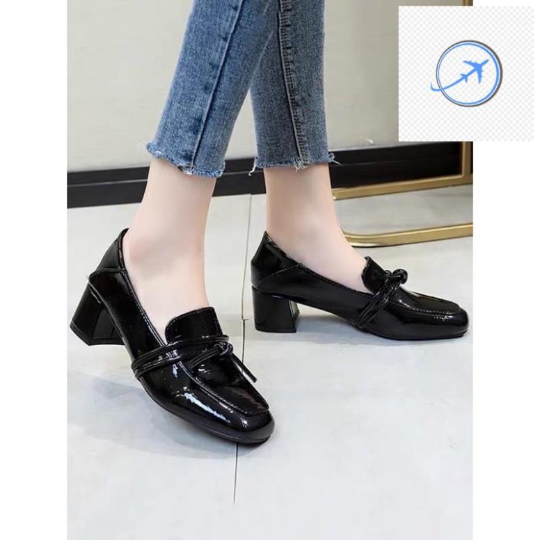 GIÀY MOCA DA BÓNG QUẢNG CHÂU MỀM ĐẸP CAO 5Cm GIÀY NỮ GIÀY VĂN PHÒNG CHO BẠN GÁI ( HÀNG CÓ SẴN)