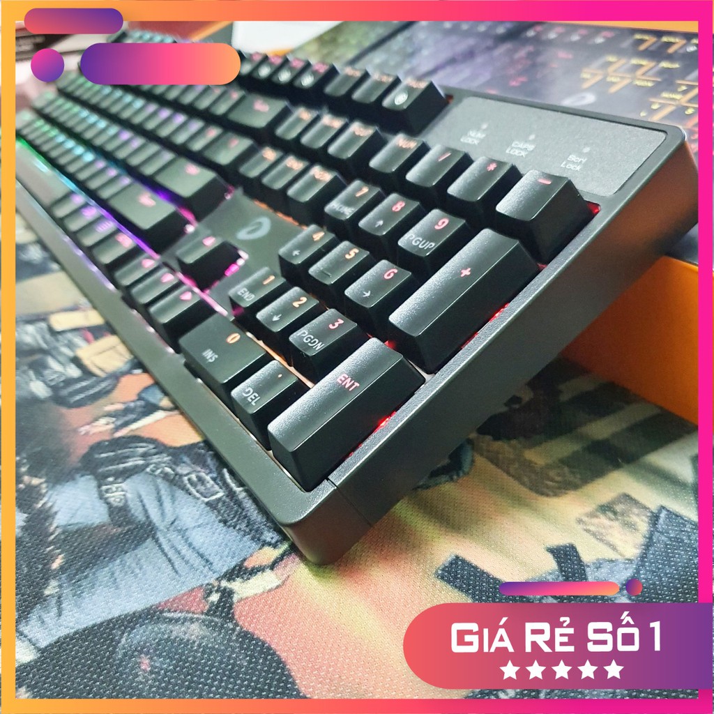 Bàn phím cơ chuyên game Dareu 1280s led RGB / keycap Blue Switch - Sản phẩm chính hãng Dareu-  Máy Tính Báo Hồng