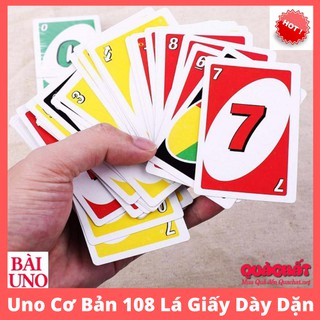 Bài U n o Cơ Bản 108 Lá Giấy Dày Dặn Chất Lượng Cao