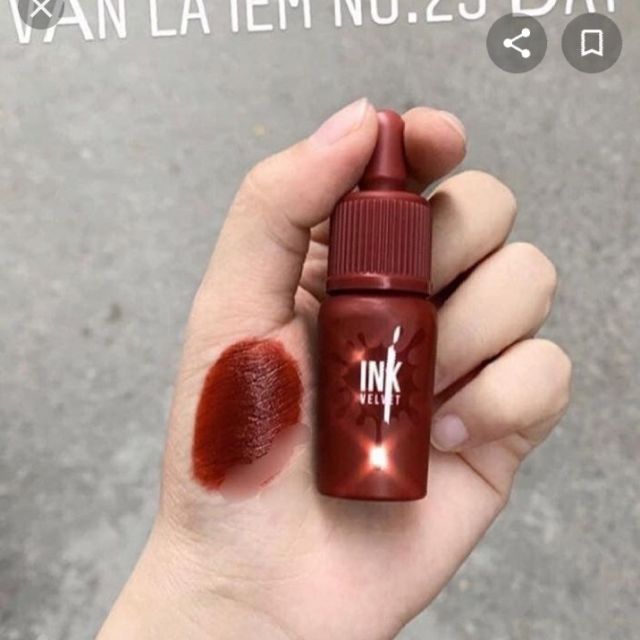 (Auth 100%) son ink màu 23 đỏ nâu cực mướt và tôn da | BigBuy360 - bigbuy360.vn