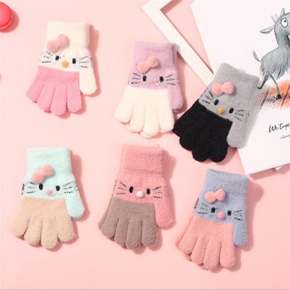 Găng Tay Mềm Mại Giữ Ấm Mùa Đông MIHAN1 Cho Bé