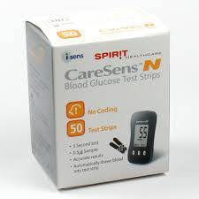 QUE THỬ ĐƯỜNG HUYẾT CARESENS N