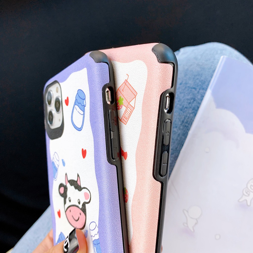 [ OPPO ] Ốp Lưng Da IMD Milk Happy - R088 | BigBuy360 - bigbuy360.vn