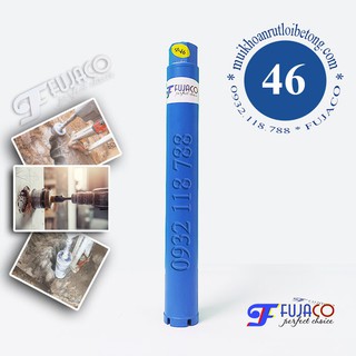 Mũi khoan rút lõi bê tông phi 46 mm - FUJACO | 46mm Diamond Core Drill Bit for Concrete, Brick, Masonry, Stone, Marble
