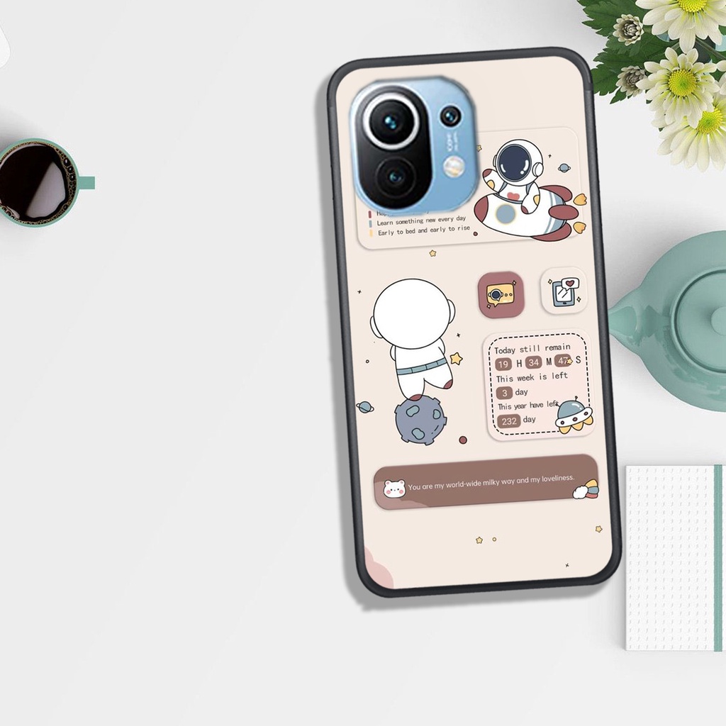 [ HOT BỎNG TAY] ỐP LƯNG XIAOMI MI 11/MI 11T/MI 11 LITE  , IN HINH CHIBI PHI HÀNH GIA ĐÁNG YÊU, SIÊU CUTE.