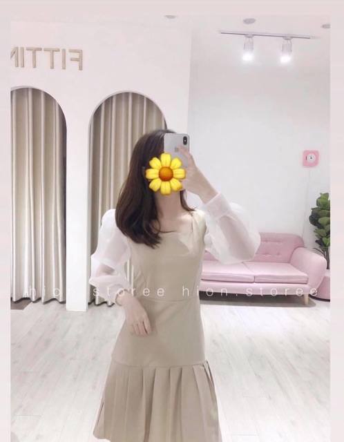 ĐẦM CỔ VUÔNG CÔNG CHÚA GIÁ RẺ ONLY 150k