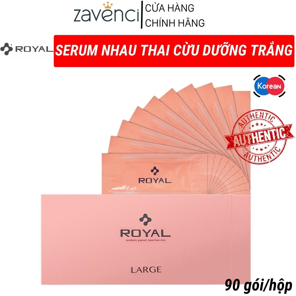 Serum Dưỡng Ẩm SR20109 ROYAL Nhau Thai Cừu Dưỡng Trắng Mềm Mịn Da (90 gói/hộp)