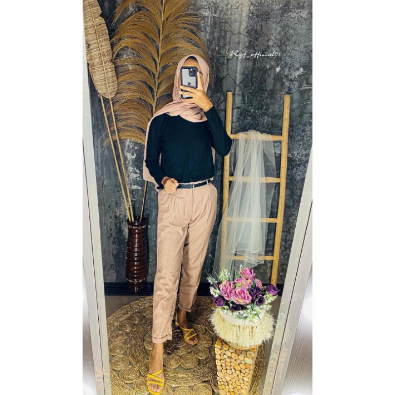 Quần Baggy Thời Trang Công Sở Thanh Lịch Kiểu Mỹ | BigBuy360 - bigbuy360.vn