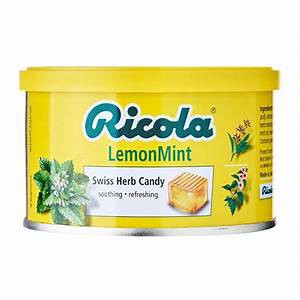 [FREESHIP] HỘP KẸO THẢO MỘC RICOLA CHANH VÀ TRUYỀN THỐNG 100G V